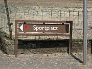 HInweis Sportplatz Eddelstorf